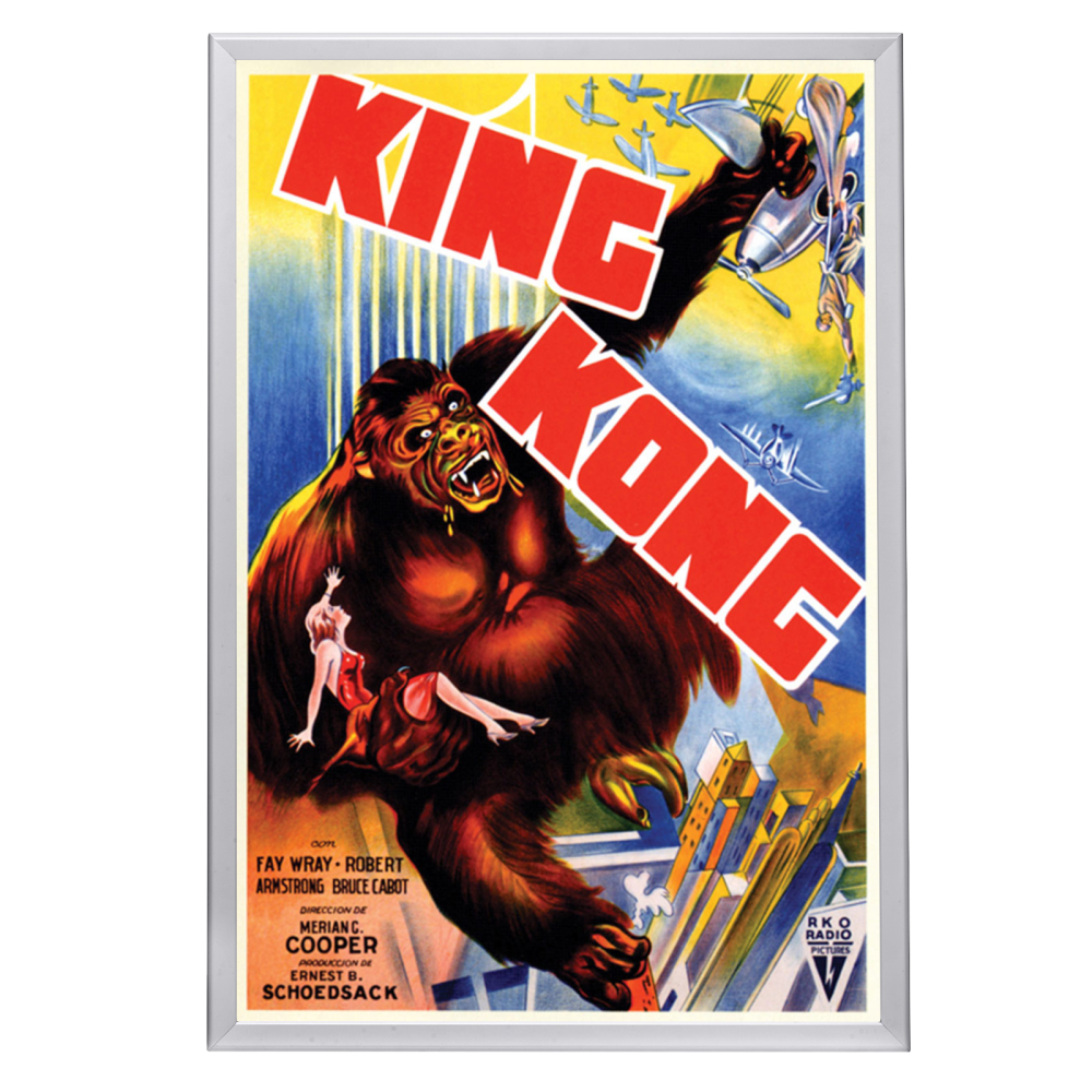 "King Kong" (1933) Framed Movie Poster