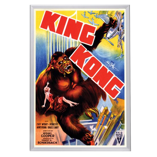 "King Kong" (1933) Framed Movie Poster