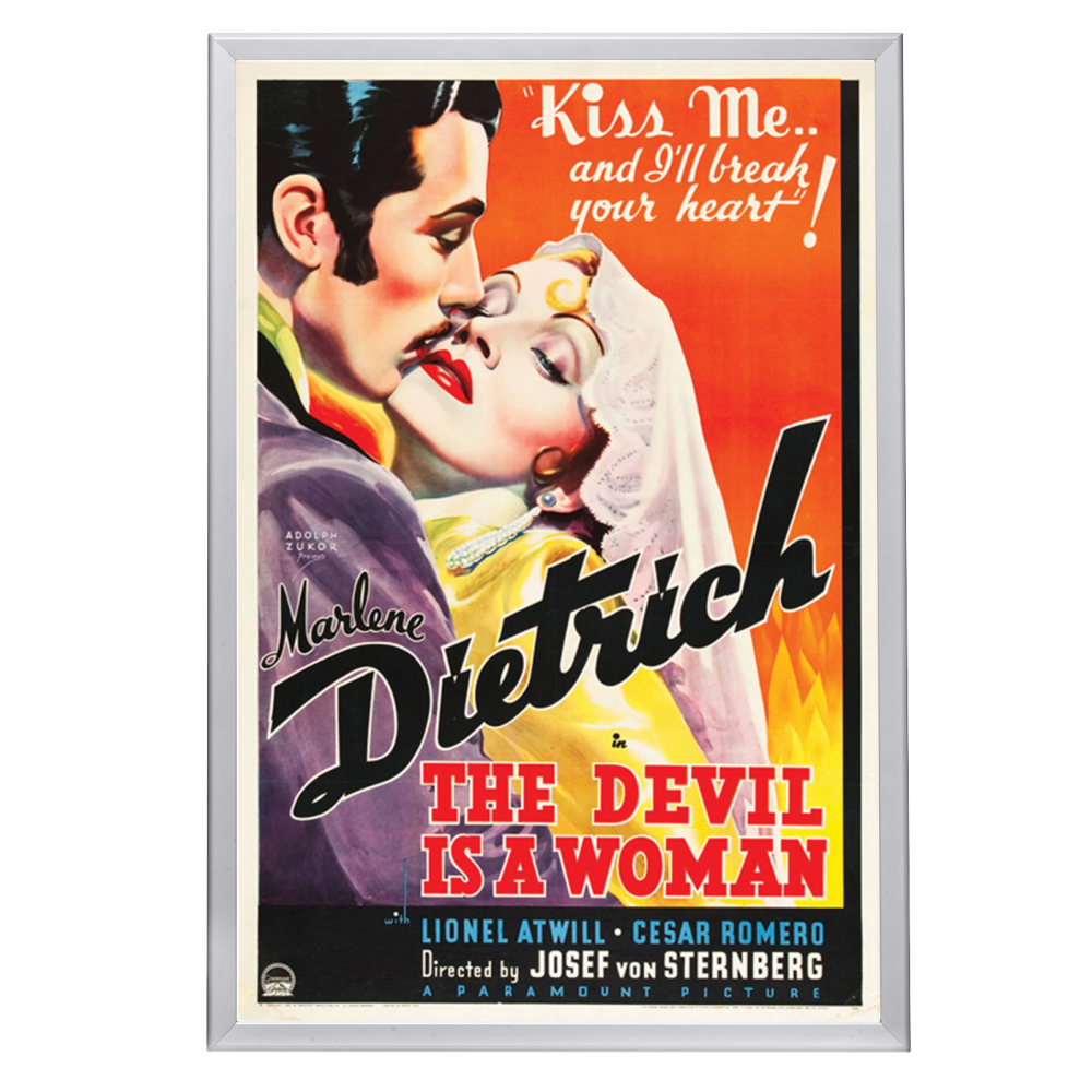 "Devil Is A Woman" (1935) Framed Movie Poster