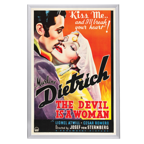 "Devil Is A Woman" (1935) Framed Movie Poster