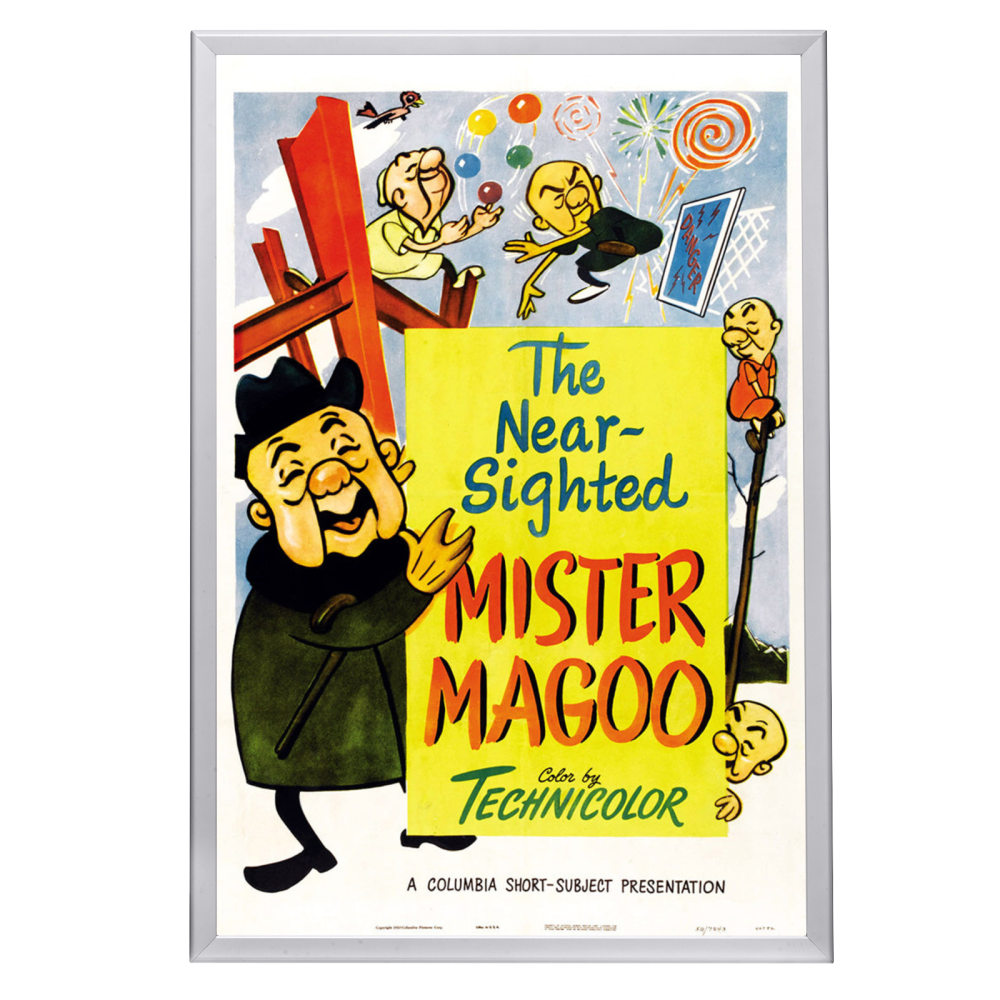 "Nearsighted Mister Magoo" (1960) Framed Movie Poster