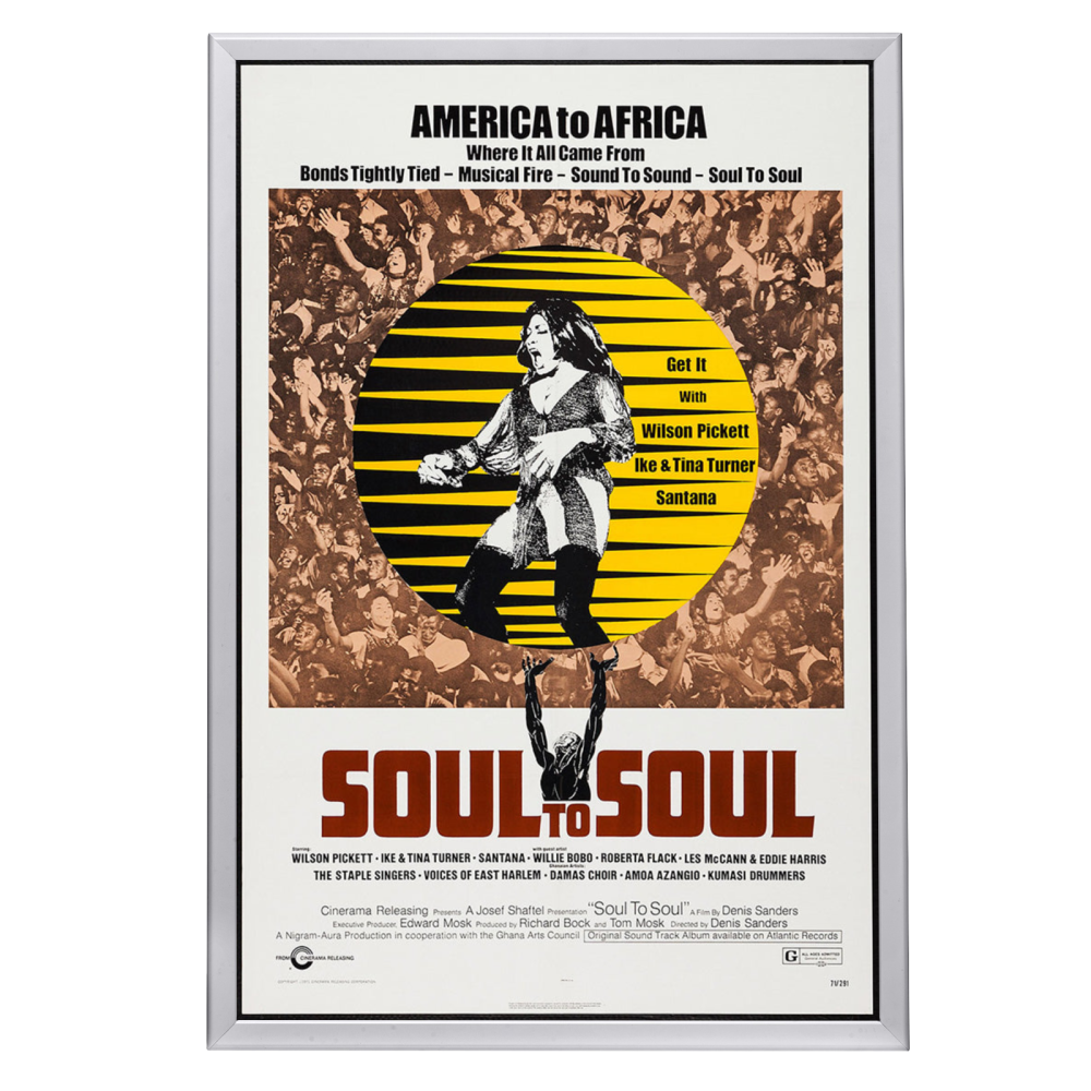 "Soul To Soul" (1971) Framed Movie Poster