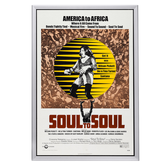 "Soul To Soul" (1971) Framed Movie Poster