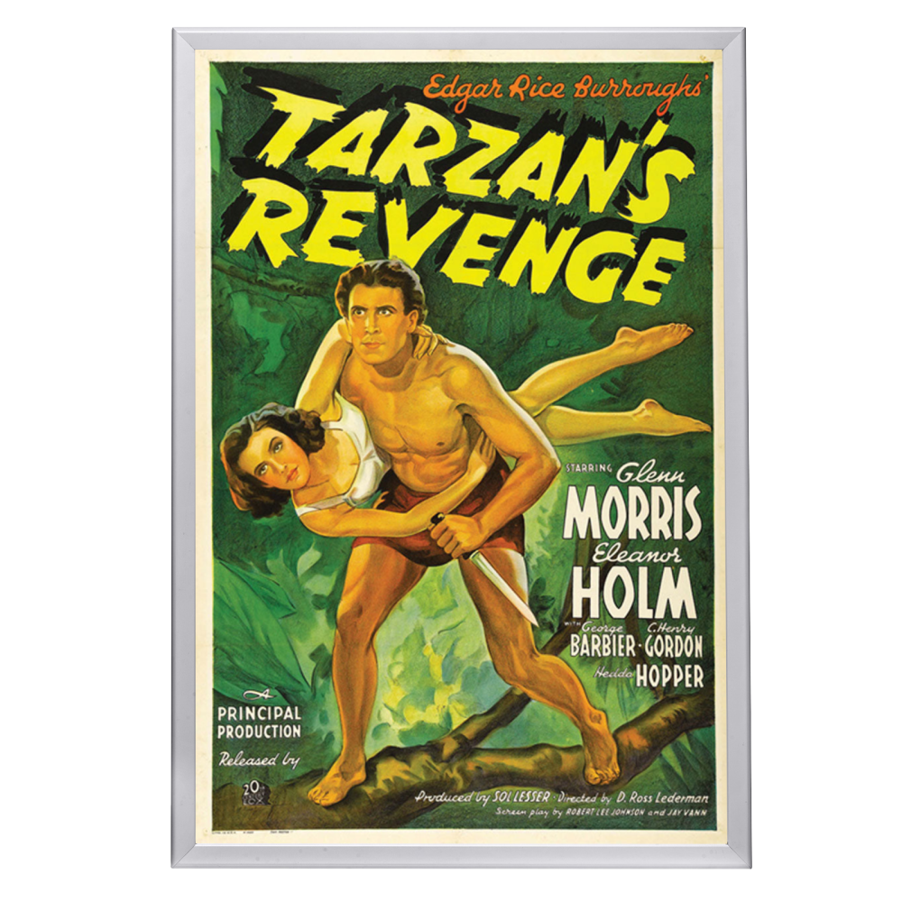 "Tarzan's Revenge" (1938) Framed Movie Poster