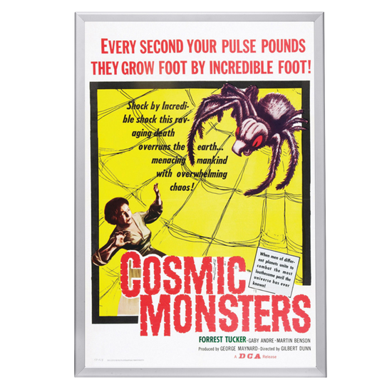 "Cosmic Monsters" (1958) Framed Movie Poster