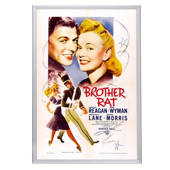 "Brother Rat" (1938) Framed Movie Poster