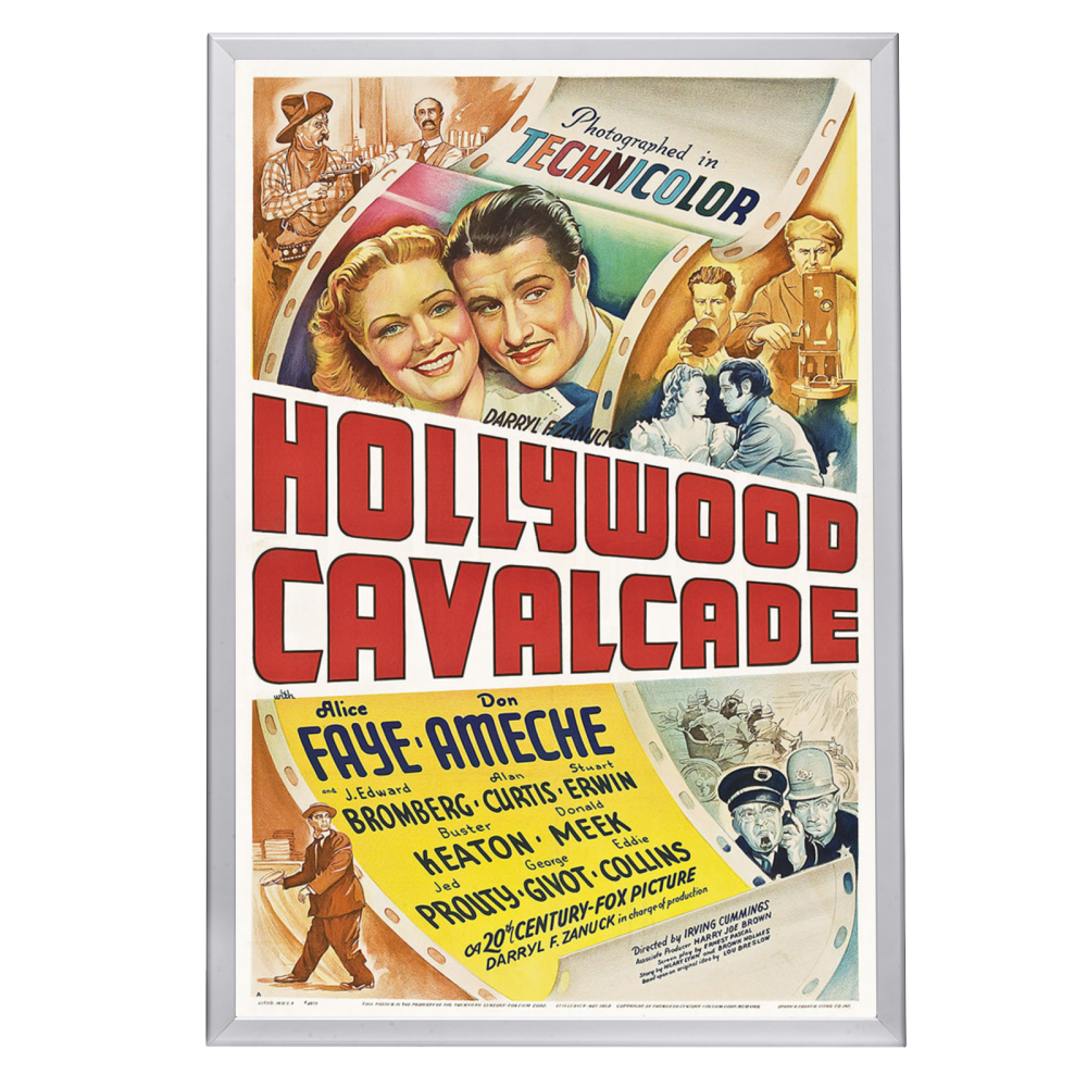 "Hollywood Cavalcade" (1939) Framed Movie Poster