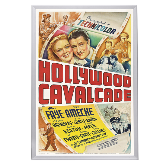 "Hollywood Cavalcade" (1939) Framed Movie Poster