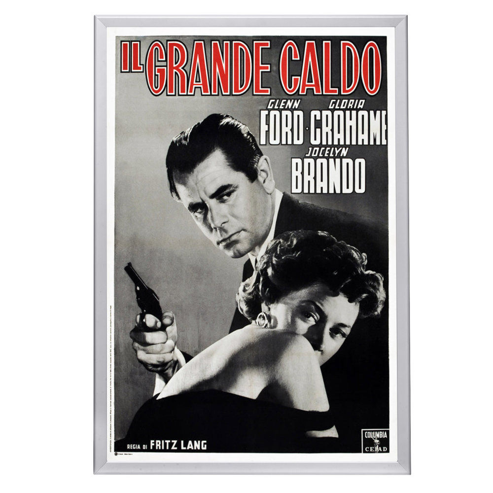 "Big Heat" (1953) Framed Movie Poster