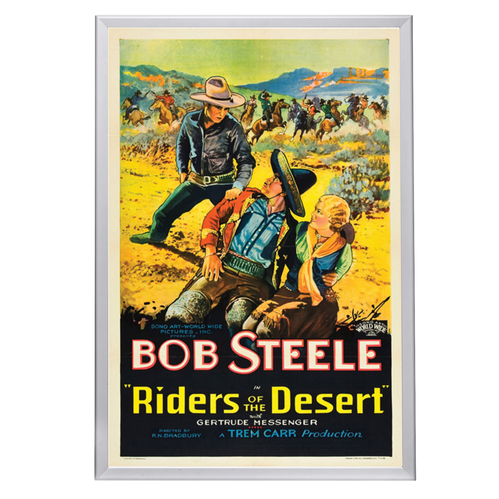 "Riders Of The Desert" (1932) Framed Movie Poster