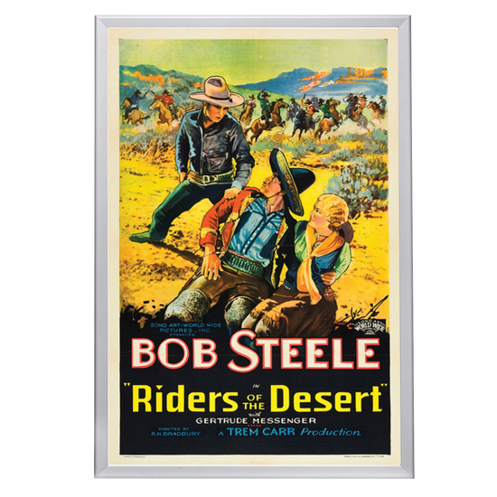 "Riders Of The Desert" (1932) Framed Movie Poster