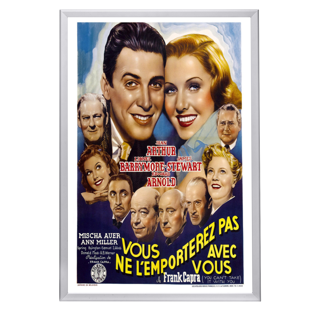 "You Can't Take It With You (French)" (1938) Framed Movie Poster