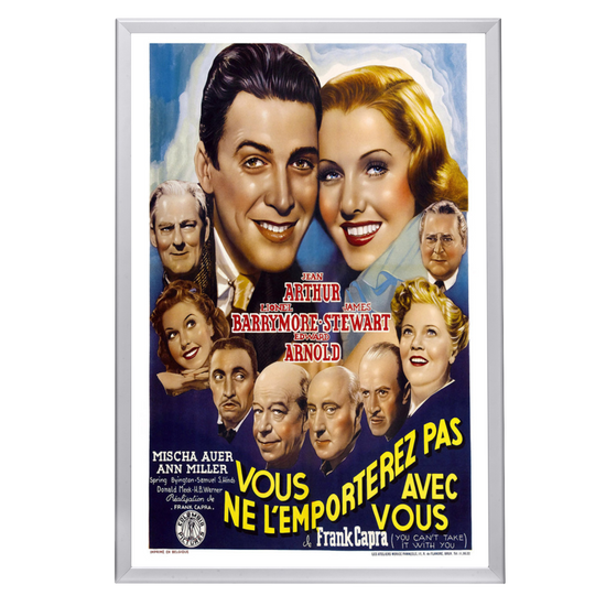 "You Can't Take It With You (French)" (1938) Framed Movie Poster