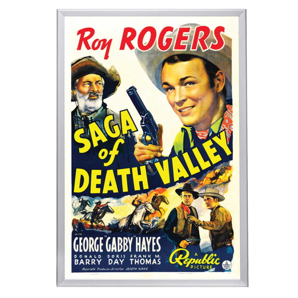 "Saga Of Death Valley" (1939) Framed Movie Poster