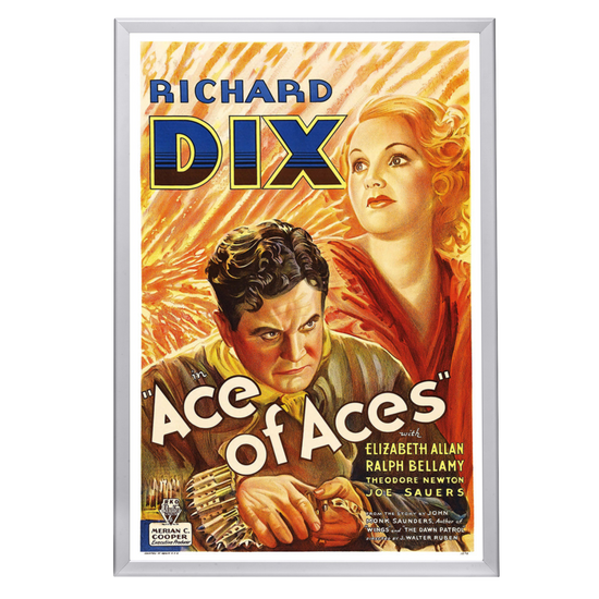 "Ace Of Aces" (1933) Framed Movie Poster