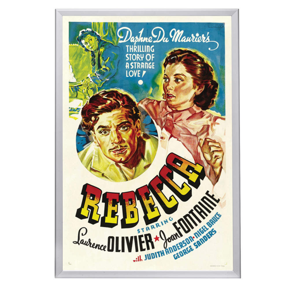 "Rebecca" (1940) Framed Movie Poster