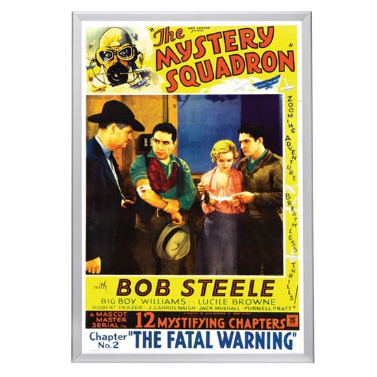 "Mystery Squadron" (1933) Framed Movie Poster