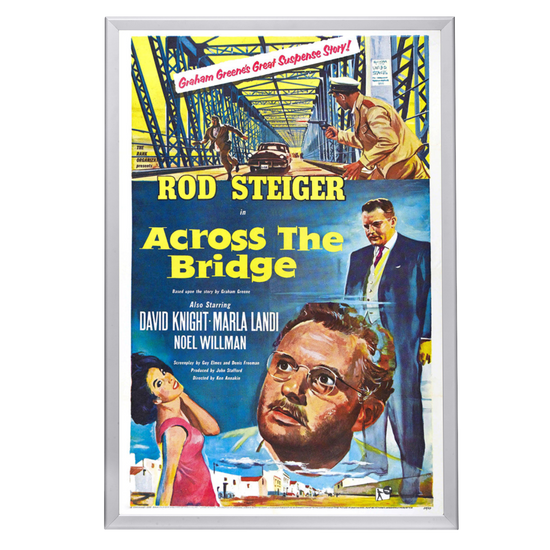 "Across The Bridge" (1957) Framed Movie Poster