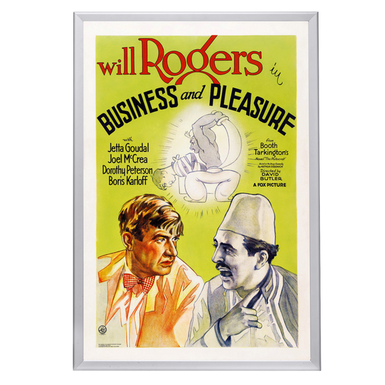 "Business And Pleasure" (1932) Framed Movie Poster