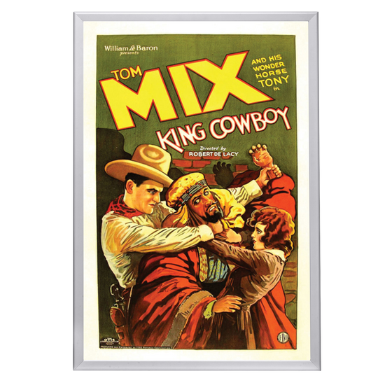 "King Cowboy" (1928) Framed Movie Poster