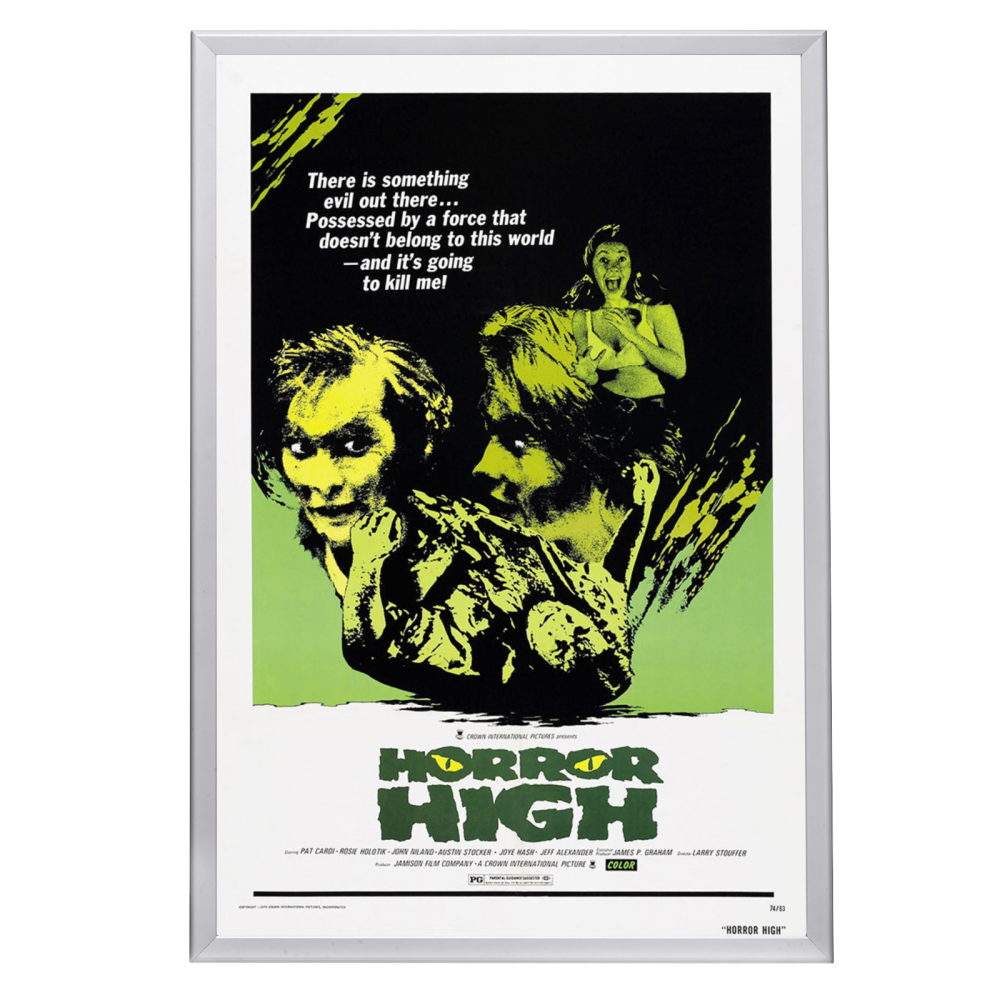 "Horror High" (1974) Framed Movie Poster