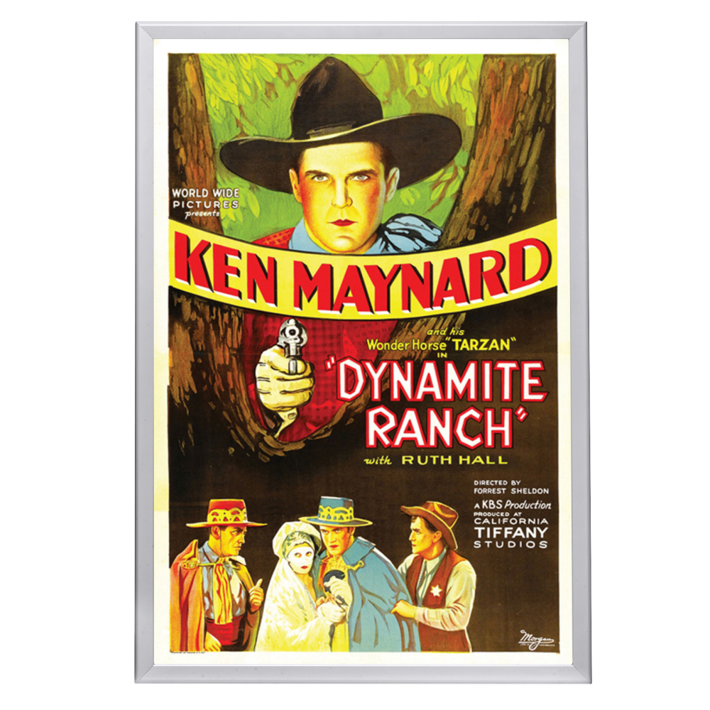 "Dynamite Ranch" (1932) Framed Movie Poster