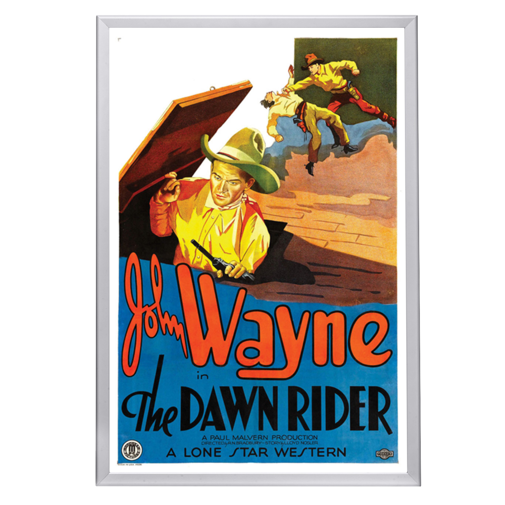 "Dawn Rider" (1935) Framed Movie Poster