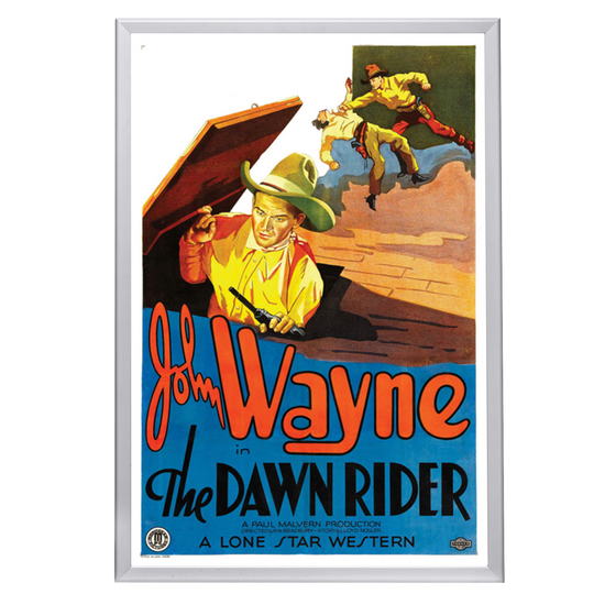 "Dawn Rider" (1935) Framed Movie Poster