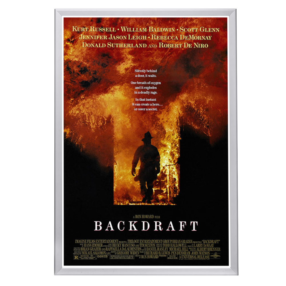 "Backdraft" (1991) Framed Movie Poster