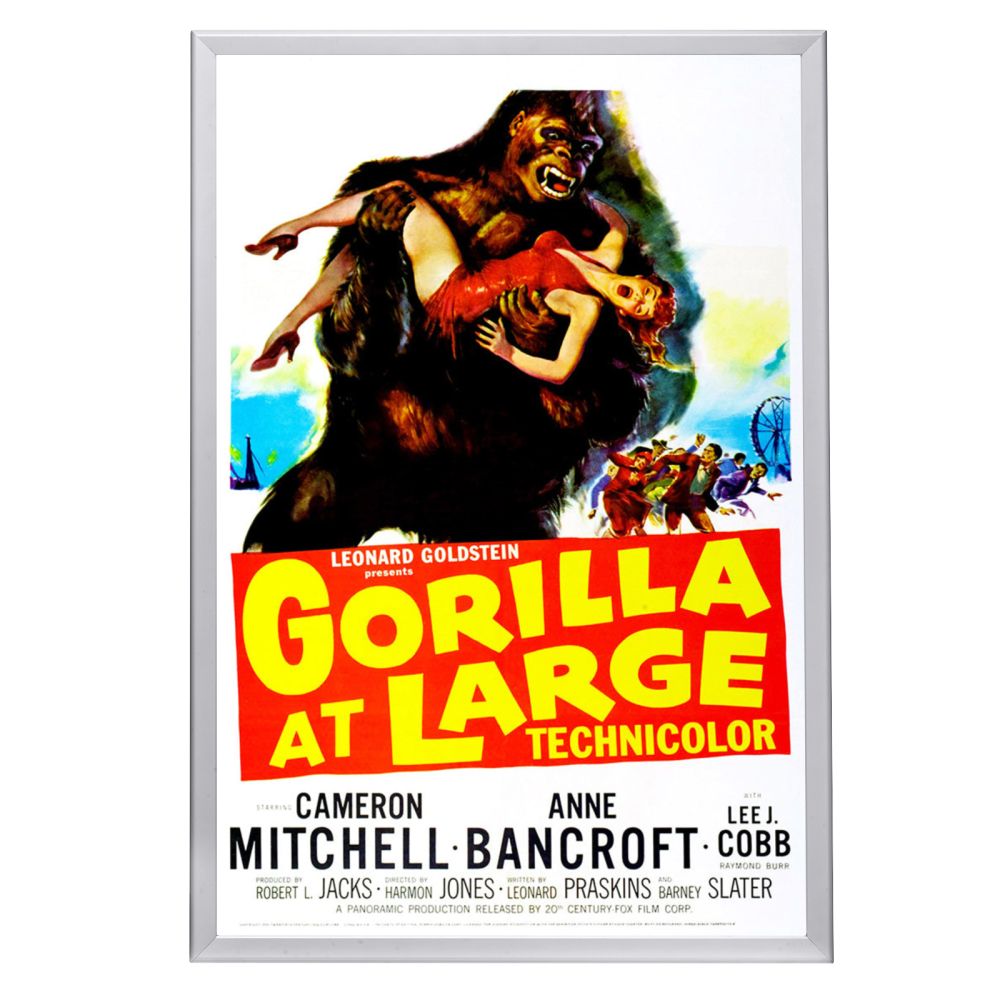 "Gorilla At Large" (1954) Framed Movie Poster