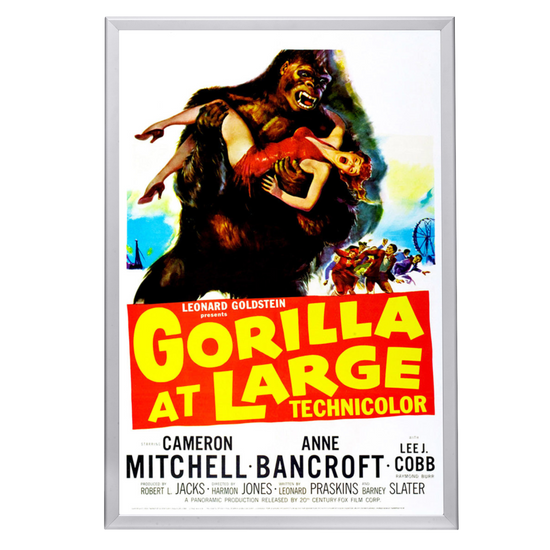 "Gorilla At Large" (1954) Framed Movie Poster