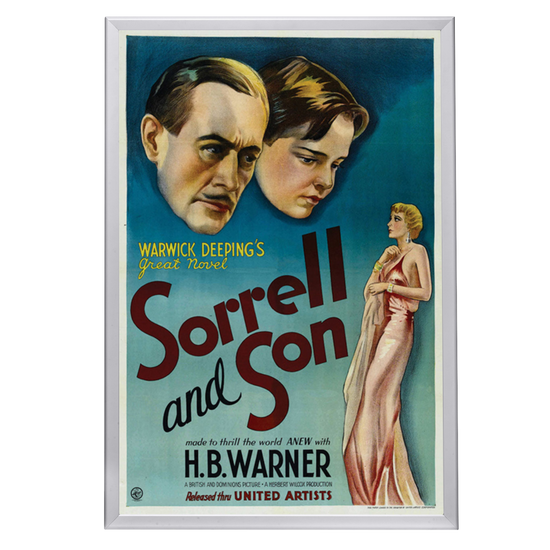 "Sorrell And Son" (1933) Framed Movie Poster