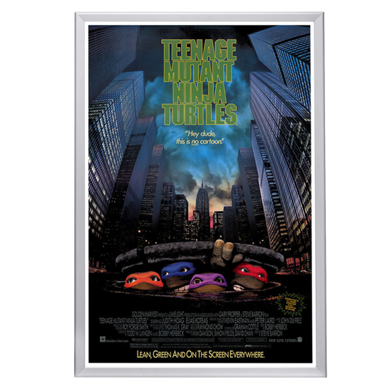 "Teenage Mutant Ninja Turtles" (1990) Framed Movie Poster