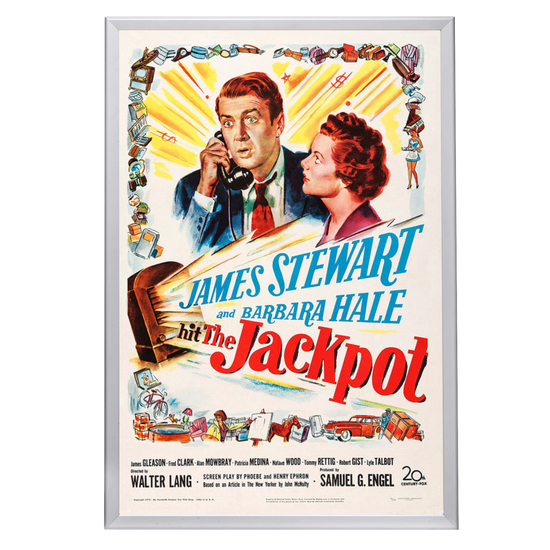 "Jackpot" (1950) Framed Movie Poster