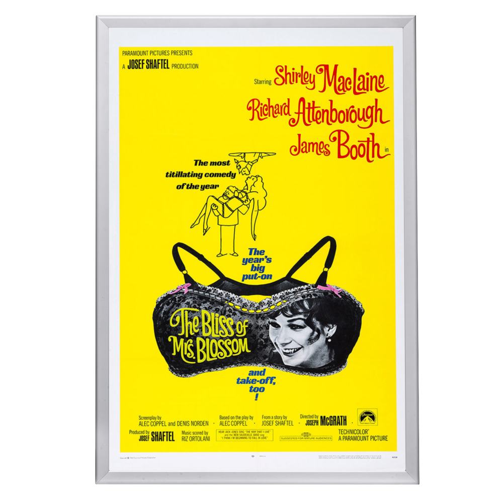 "Bliss Of Mrs. Blossom" (1968) Framed Movie Poster