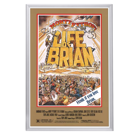 "Life of Brian" (1979) Framed Movie Poster