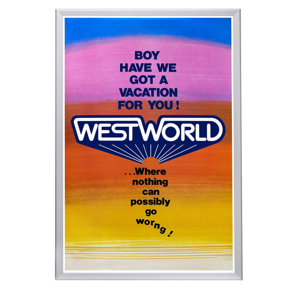 "Westworld" (1973) Framed Movie Poster