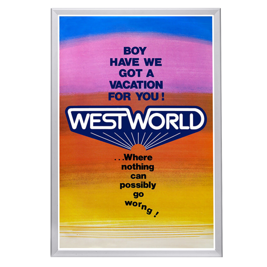 "Westworld" (1973) Framed Movie Poster