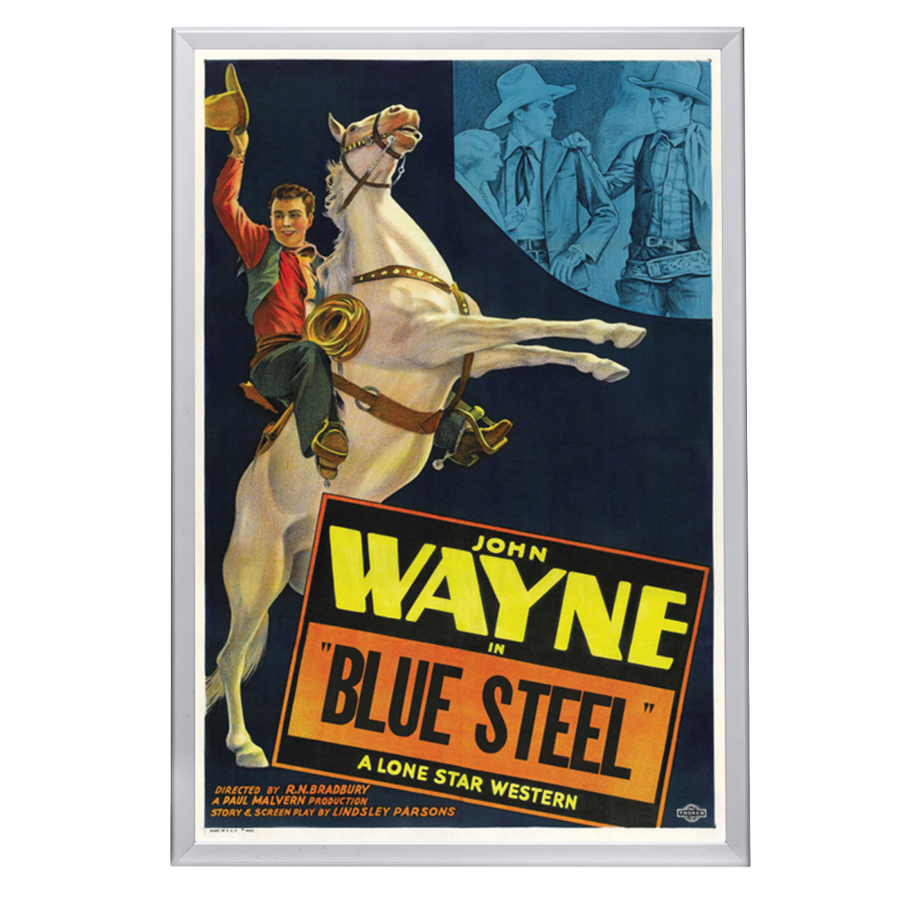 "Blue Steel" (1934) Framed Movie Poster