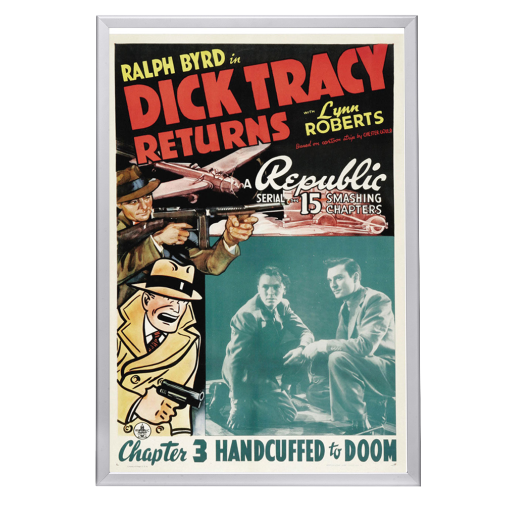 "Dick Tracy Returns" (1938) Framed Movie Poster