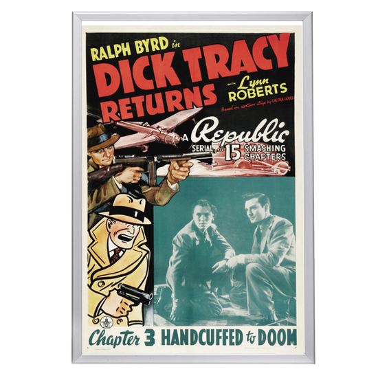 "Dick Tracy Returns" (1938) Framed Movie Poster