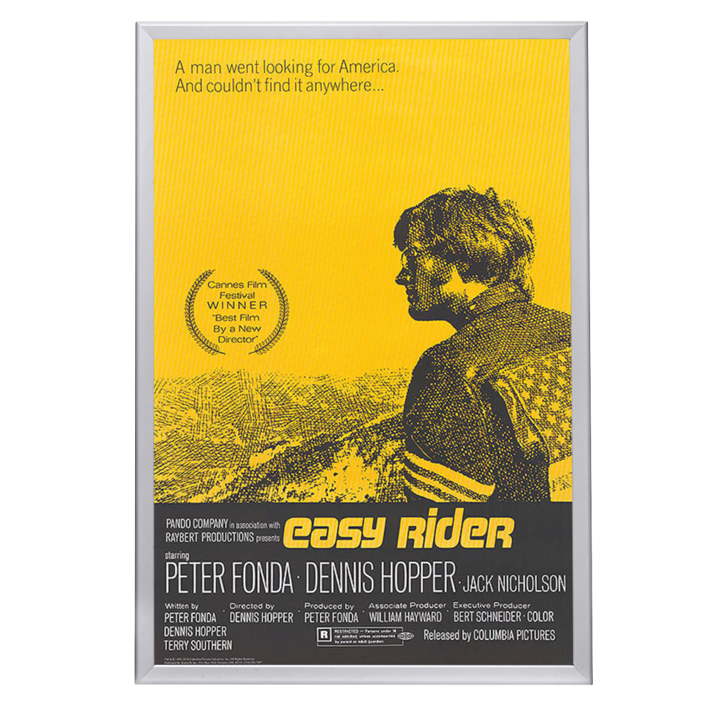 "Easy Rider" (1969) Framed Movie Poster