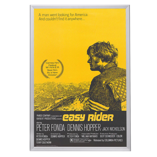 "Easy Rider" (1969) Framed Movie Poster