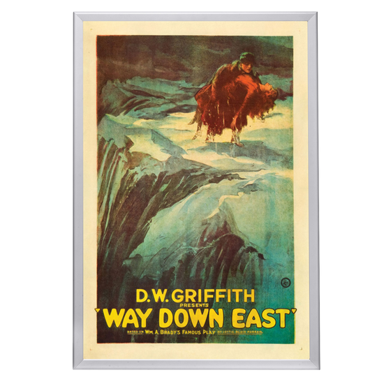 "Way Down East" (1920) Framed Movie Poster