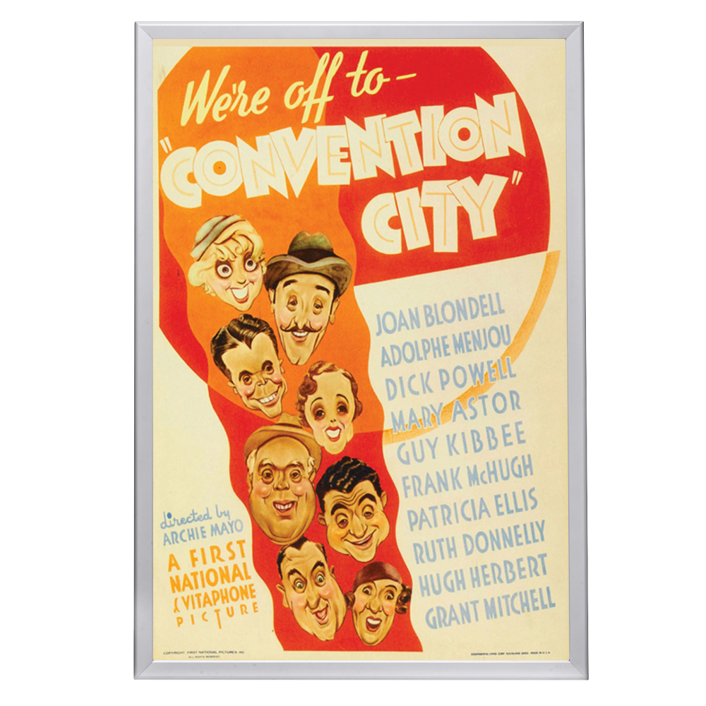 "Convention City" (1933) Framed Movie Poster