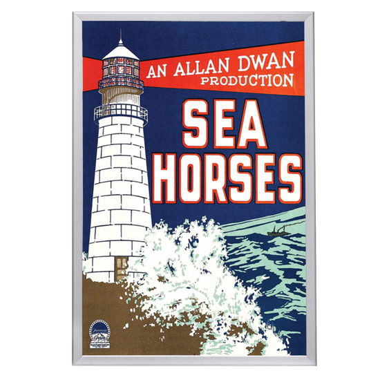 "Sea Horses" (1926) Framed Movie Poster