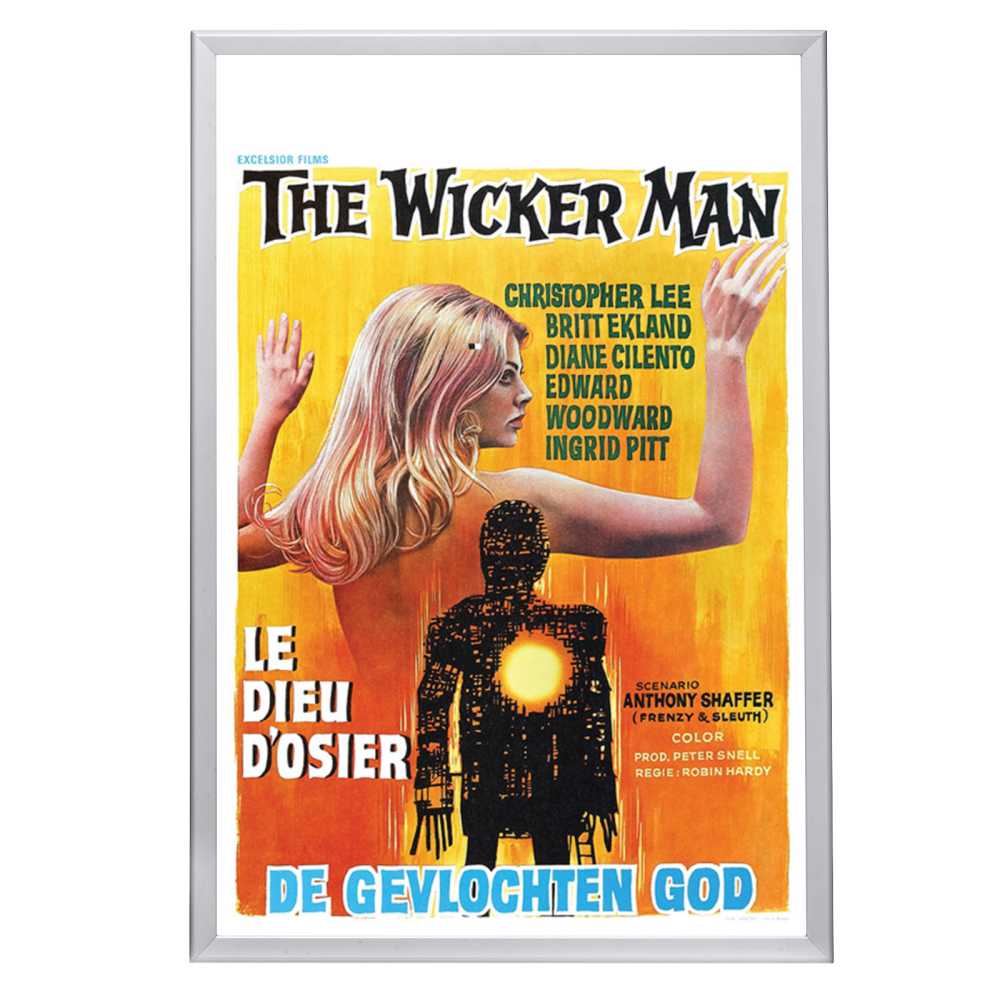 "Wicker Man" (1973) Framed Movie Poster