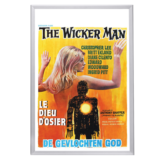 "Wicker Man" (1973) Framed Movie Poster