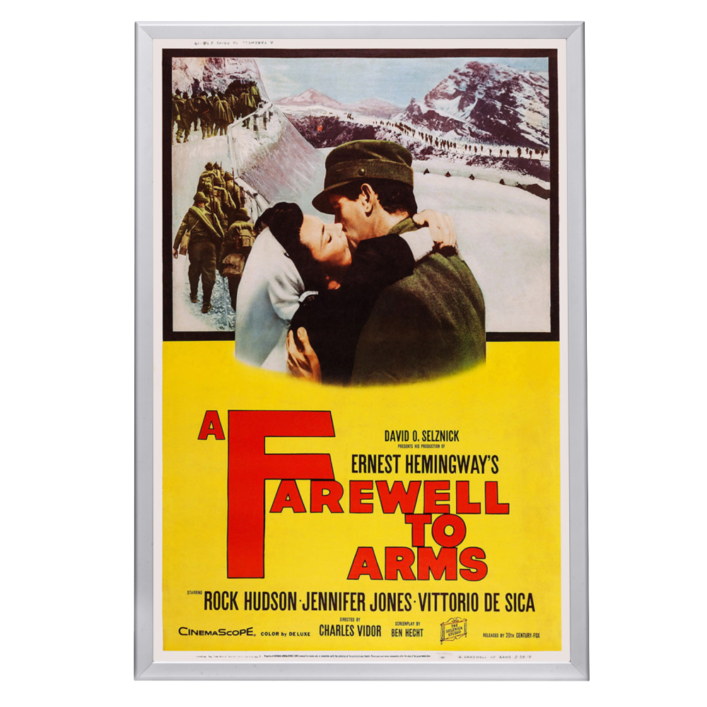 "Farewell To Arms" (1957) Framed Movie Poster