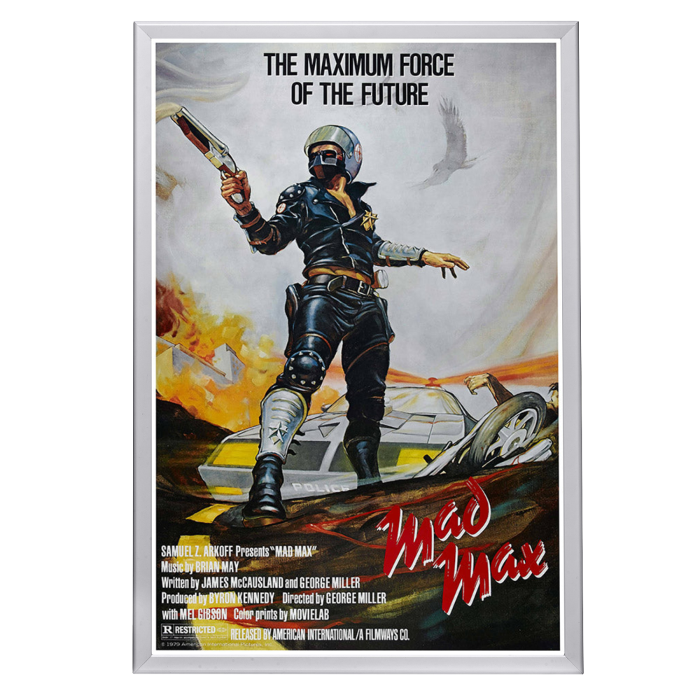 "Mad Max" (1979) Framed Movie Poster